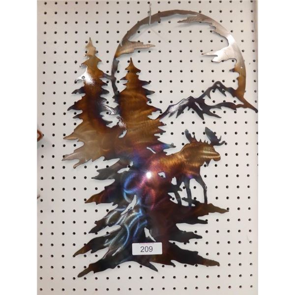 Metal decorative wall art