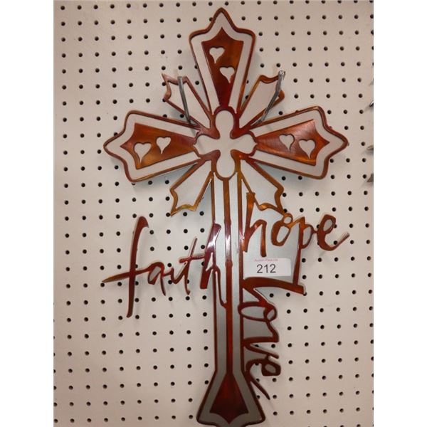 Metal decorative wall art