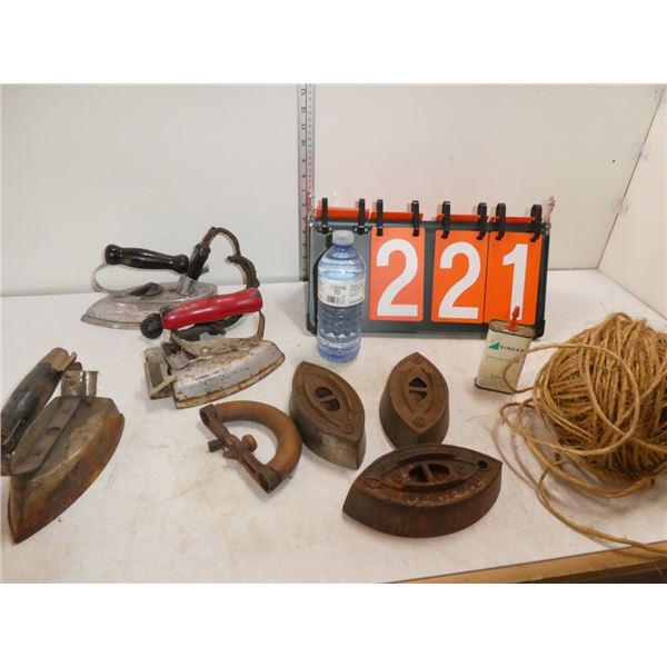 antique irons