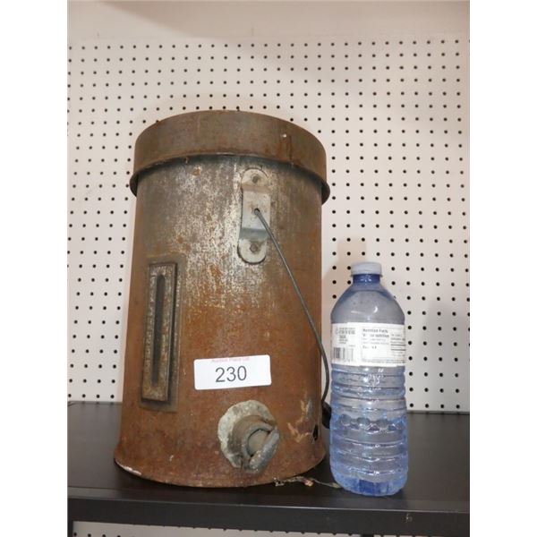 antique butter churn