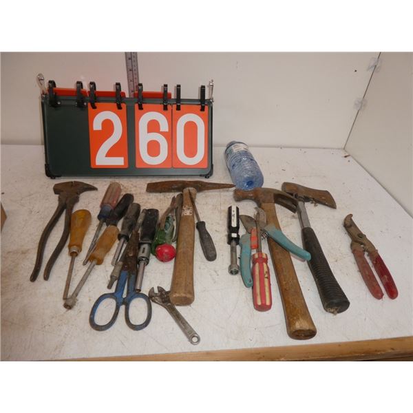 assorted tools