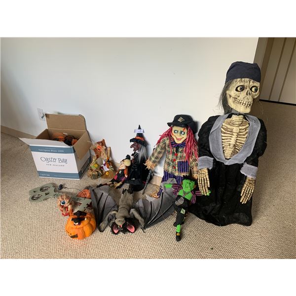 Assortment of Halloween Decorations