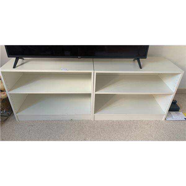 2 x Wooden TV Cabinets