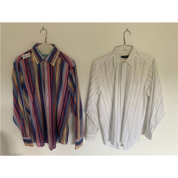 Men's H& M Dress Shirt and Holt Renfrew Dress Shirt