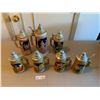 Image 1 : 7 x Ceramic Beer Steins - Includes 2 x Gerz Steins and 1 x Hoffritz Stein