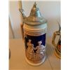 Image 4 : 7 x Ceramic Beer Steins - Includes 2 x Gerz Steins and 1 x Hoffritz Stein