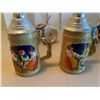 Image 8 : 7 x Ceramic Beer Steins - Includes 2 x Gerz Steins and 1 x Hoffritz Stein