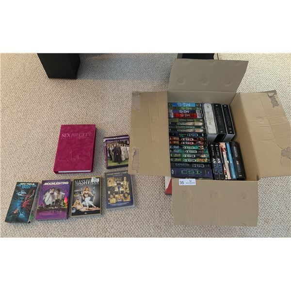 Assortment of TV Series DVDs