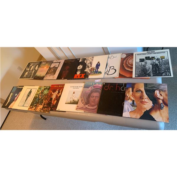 18 x Assorted Classic Rock Records