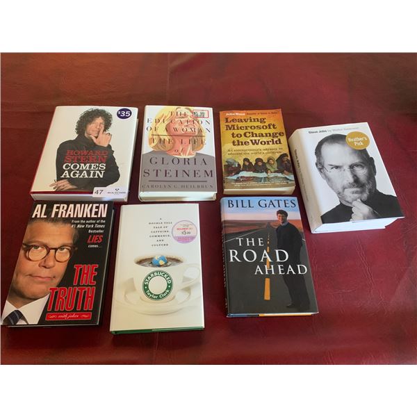 Assorted Biographical Books
