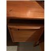 Image 3 : Vintage Wooden Desk with Locking Drawers