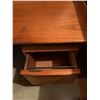 Image 5 : Vintage Wooden Desk with Locking Drawers