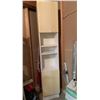 Image 1 : White Wood-Finish Ikea Shelving Unit/Cabinet