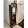 Image 2 : 1930s Forestville Grandfather Clock with "Tempus Fugit" Clock Dial