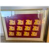 Image 3 : Framed Lunar New Year Stamp Collections - Year of the Ram (2003) and Year of the Rabbit (1999)