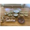 Image 1 : Aynsley "Clovelley" China Set, 2 x Vintage Myott England 18k Gold-Painted Teacups w/ Saucers & More!