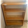 Image 1 : 3-Tier Wooden Bookshelf