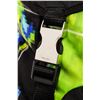 Image 5 : Prada Black Multicolor Print Tessuto Front Pocket Double Buckle Backpack