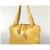 Image 3 : Chanel Gold Metallic Lambskin Leather CC Logo Rounded Shoulder Bag