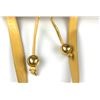 Image 6 : Chanel Gold Metallic Lambskin Leather CC Logo Rounded Shoulder Bag
