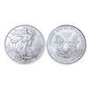 Image 1 : 2004 American Silver Eagle .999 Fine Silver Dollar Coin