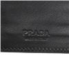 Image 7 : Prada Black Saffiano Leather Logo Vertical Long Bifold Wallet