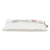Image 4 : Christian Dior White Leather Paradise Zip Pouch Wallet