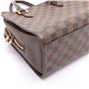 Image 4 : Louis Vuitton Damier Ebene Canvas Leather Triana Handbag