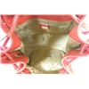 Image 6 : Gucci Red Suede Leather Drawstring Flap Backpack