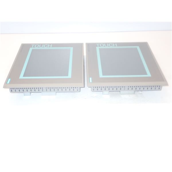 (2) Siemens # 1P 6AV6 643 - 0CD01 - 1AX1 MP277 10" Touch Screens