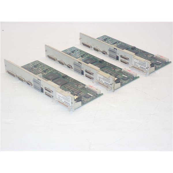 (3) Siemens # 1P 6SN1118-0DJ23-0AA1 Cards