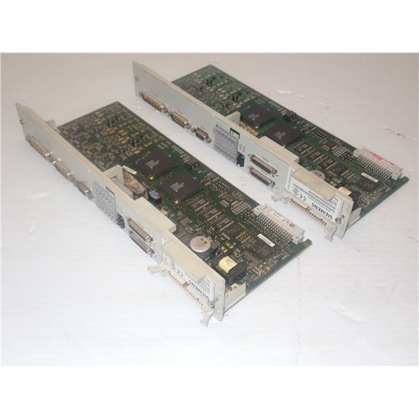 (2) Siemens # 1P 6SN1118-0DJ23-0AA1 Cards