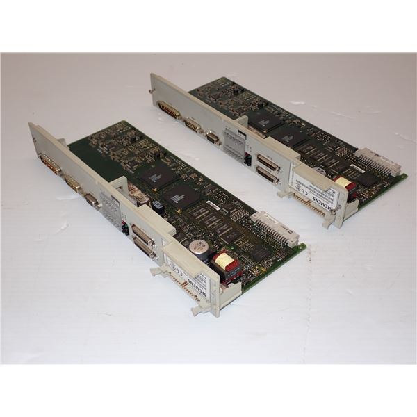 (2) Siemens # 1P 6SN1118-0DJ23-0AA2 Cards