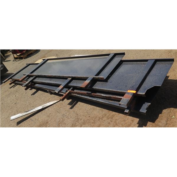 Multiple Metal Side Rails for PJ Dump Trailer - Lengths to 136