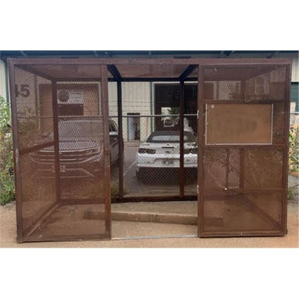 Expanded Metal Mesh Outdoor Storage Box Approx. 145