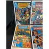 Image 2 : DC JUSTICE LEAGUE OF AMERICA ISSUES 217 TO 223 COMIC BOOKS AND ANNUAL 1