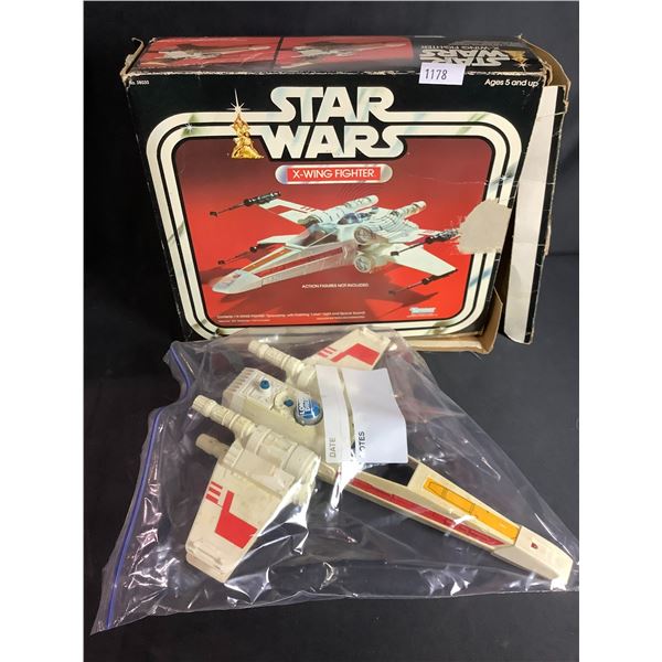 1978 COMPLETE STAR WARS X-WING FIGHTER WITH ORIGINAL BOX