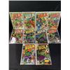 Image 1 : 10 MARVEL THE INCREDIBLE HULK COMIC BOOKS: 200, 201, 203, 205, 206, 207, 219, 222, 224, & 226