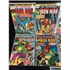 Image 2 : 9 MARVEL THE INVINCIBLE IRON MAN COMIC BOOKS: 67, 69, 73, 74, 76, 78, 81, 82, & 83