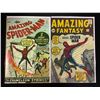Image 1 : 2 MARVEL SPIDER-MAN REPRODUCTION COVERS *COVERS ONLY*  & FIRST APPEARANCES : THE AMAZING