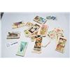 Image 1 : Vintage tea cards lot