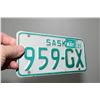 Image 2 : Sask motorcycle license plate