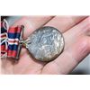 Image 2 : WWII England sterling war medal - cannot guarantee authenticity