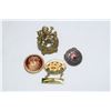 Image 2 : (4) Military cap badges