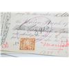Image 2 : Antique Cancelled cheques lot