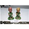 Image 1 : Sask Roughriders bobbleheads - hall + aldag