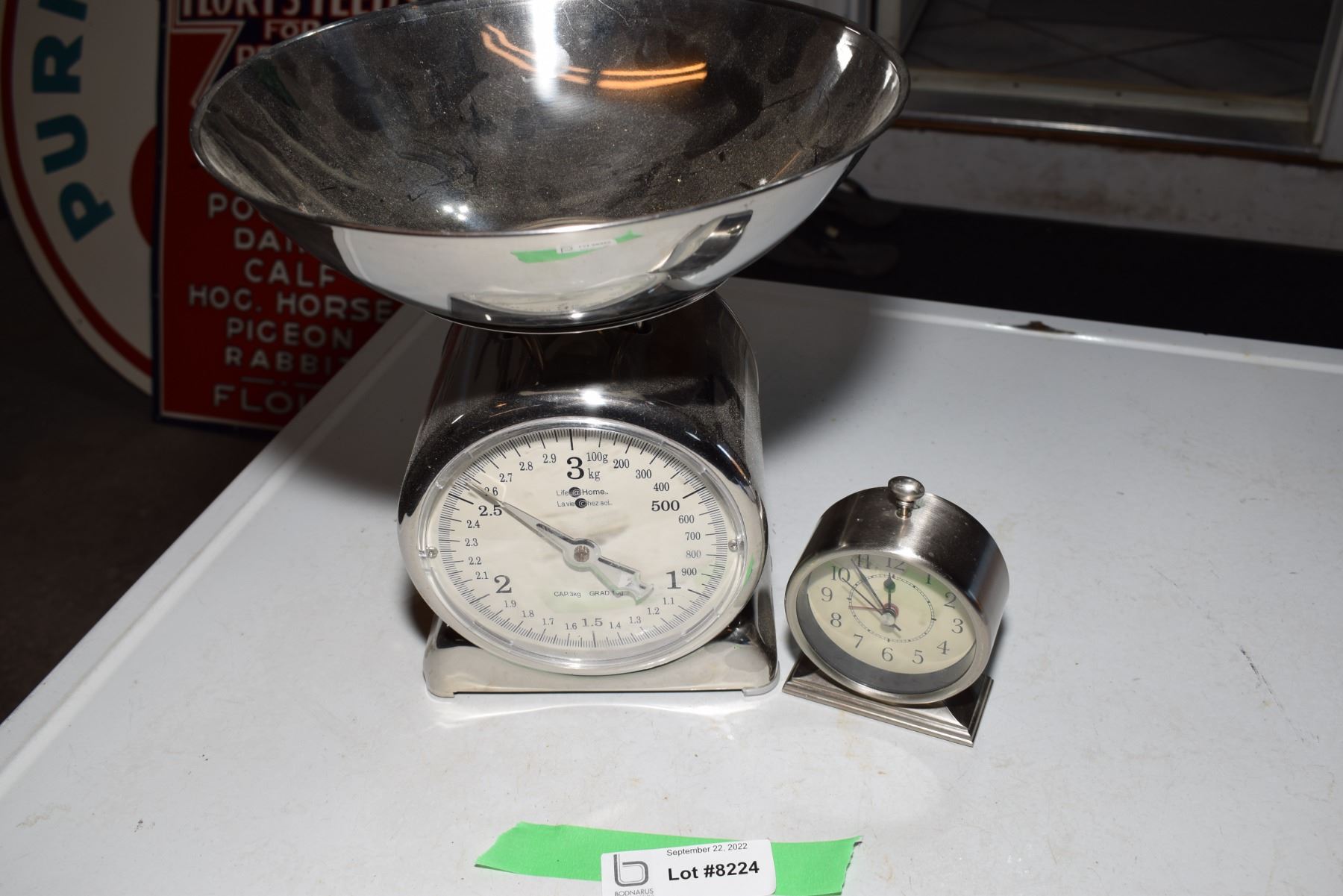 Kitchen Scale Clock kitchen-scale-clock