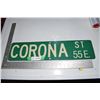 Image 1 : Corona street beer sign