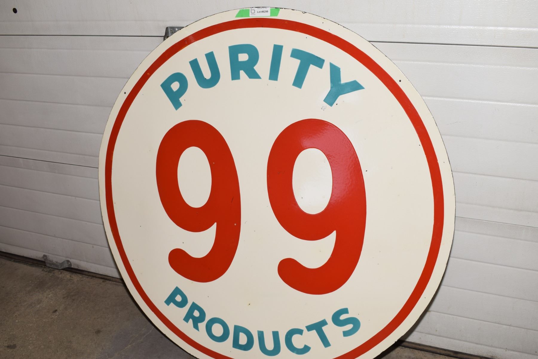 Purity Class Sign Purity 99 Porcelain Fantasy Sign - 4 ft (double sided)