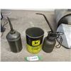 Image 1 : John Deere tin + (2) oilers